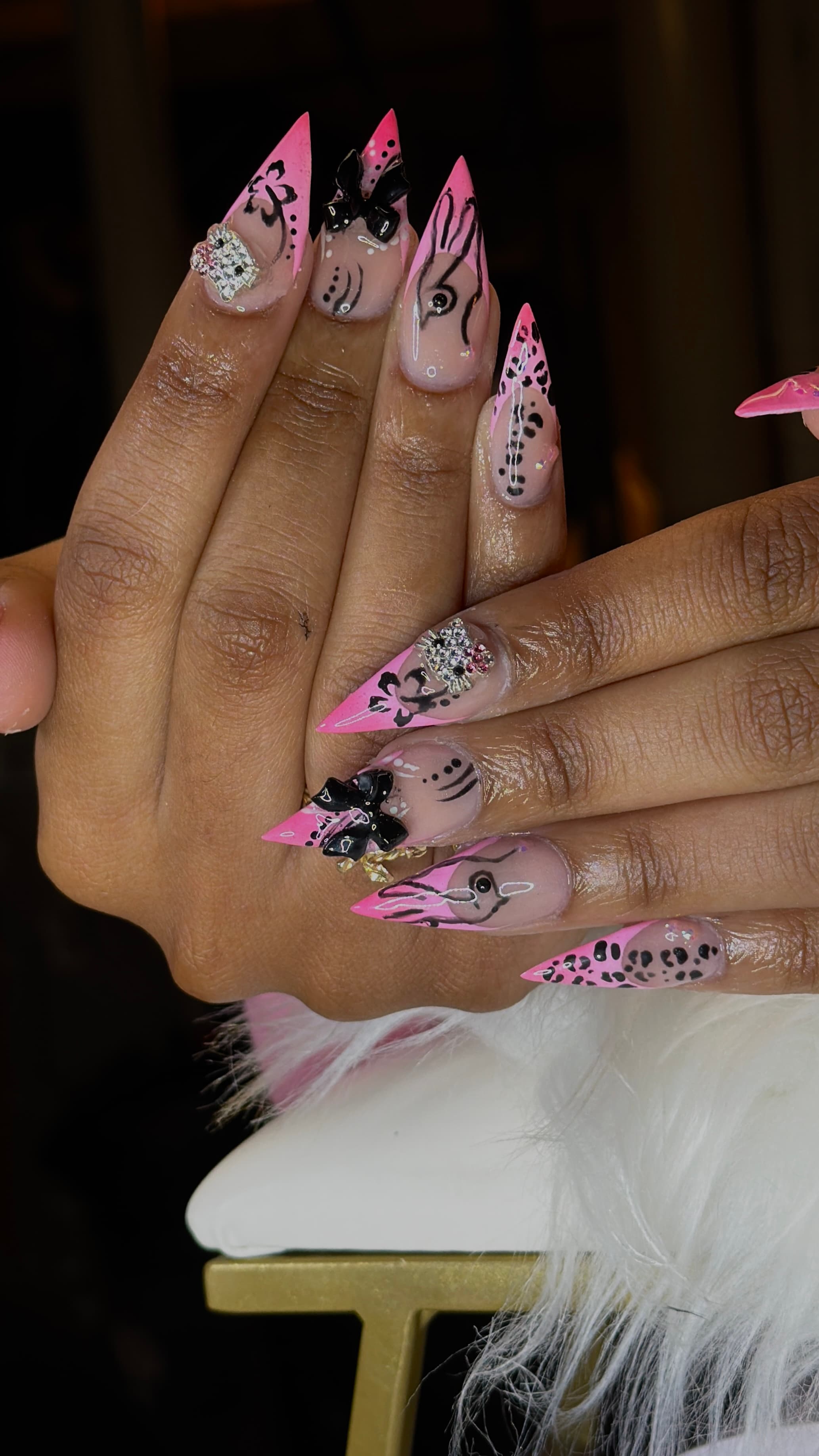 The Nail Engineer, DESIGN 010, nail design sample